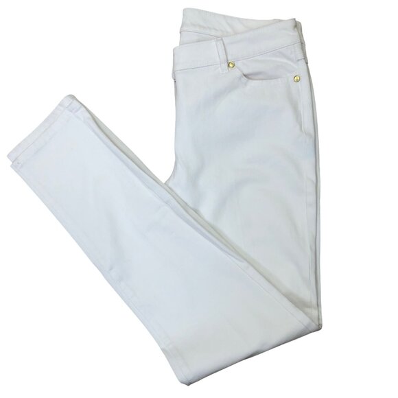 J McLaughlin Stretch Slim Leg white denim‎ Jeans 8 - Picture 8 of 10